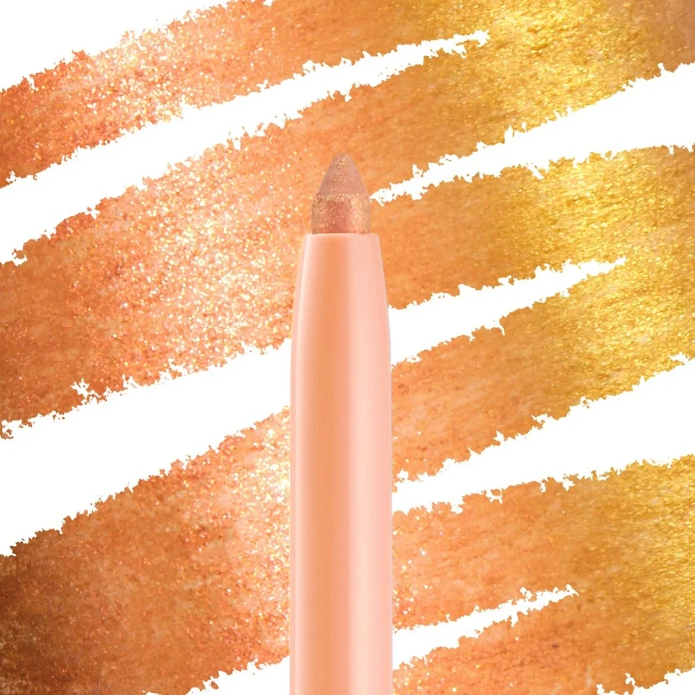 Colourpop Chrome Creme Waterproof Gel Eyeliner Movie Star Metallic Coral NIB